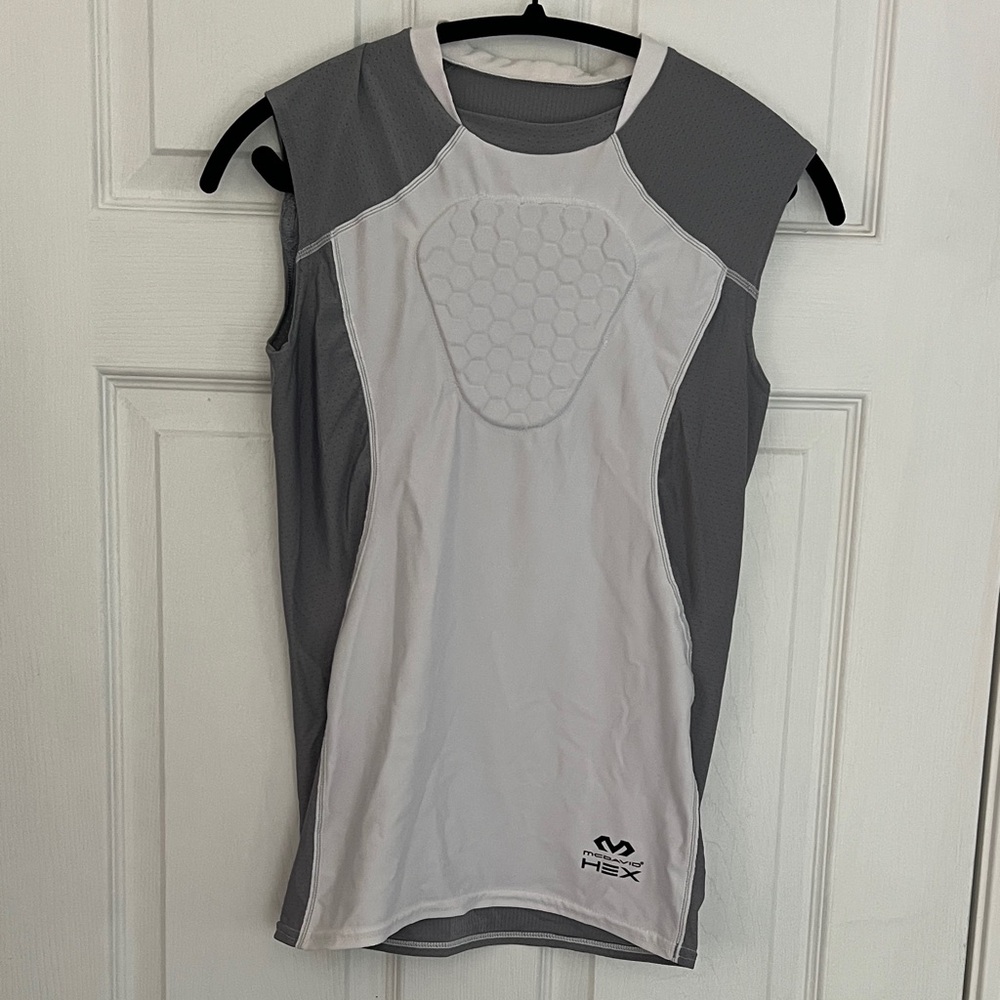 McDavid Kids Gray Sleeveless Compression Top